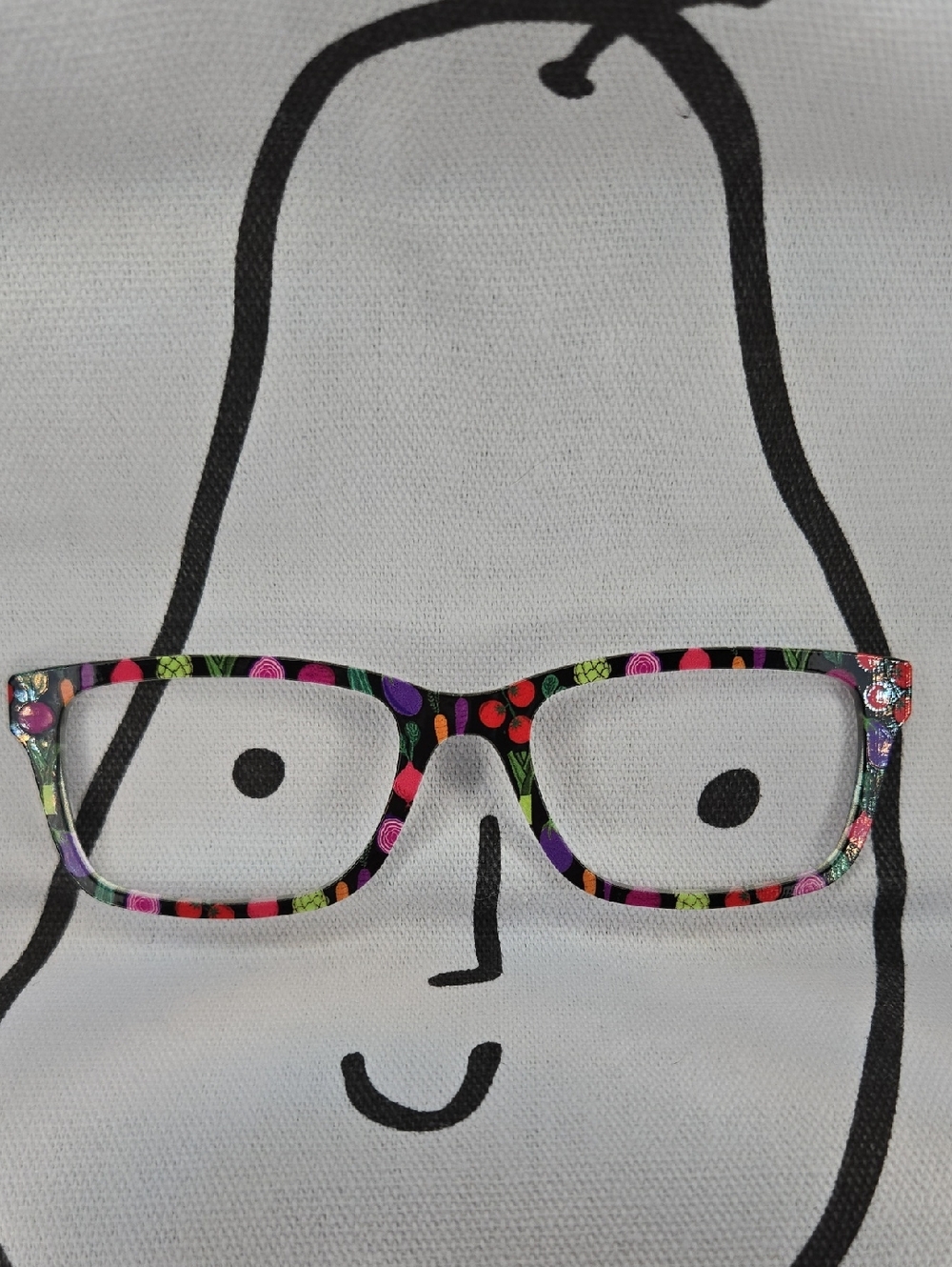 Colorful Fruit Pattern Magnetic Glasses Top